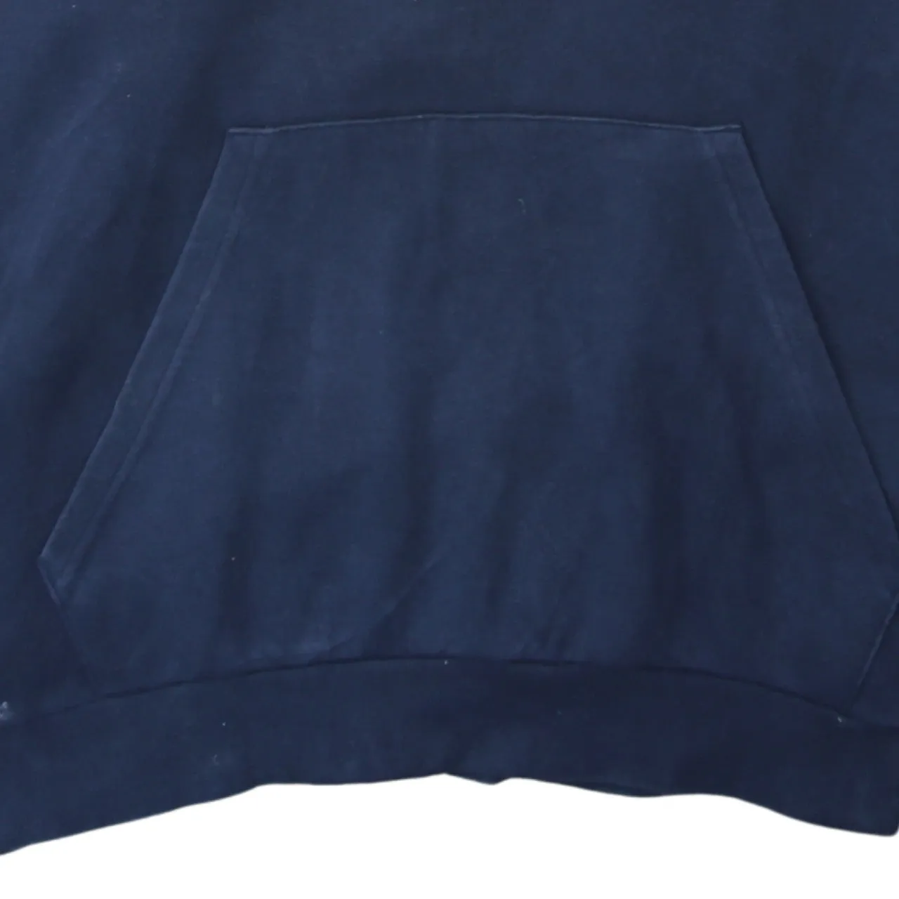 Adidas Navy Blue Hoodie Men's XXLarge Big Logo Three Stripe Sleeve Pullover Sweatshirt sold by Vintage Club product image thumbnail 4