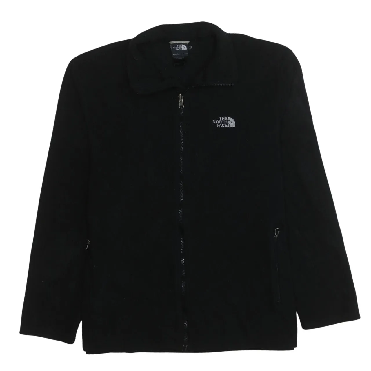 The North Face 90's Hiking Warm Full Zip Up Fleece Jumper Large Black sold by Vintage Club