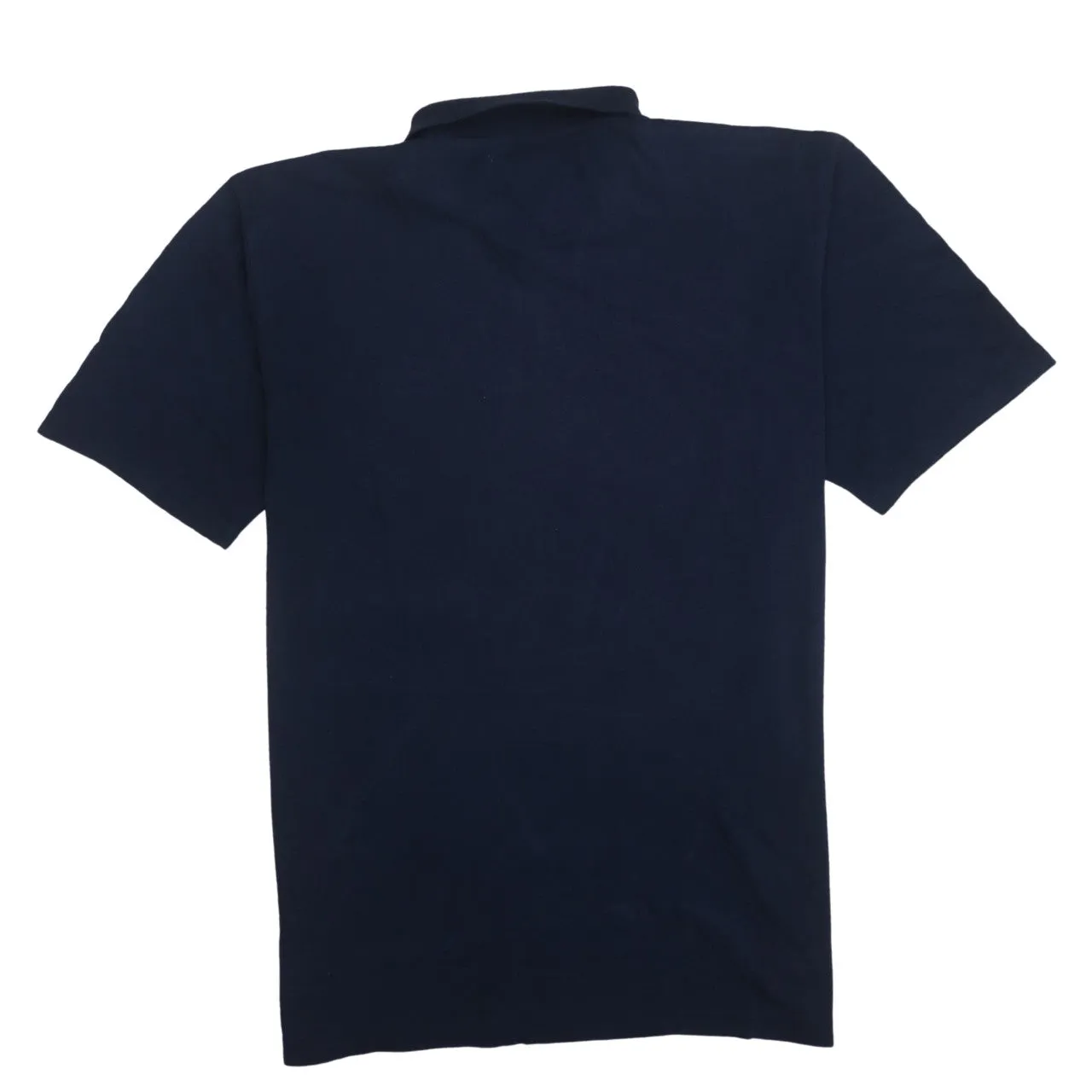Adidas 90's Short Sleeves Quarter Button Polo Shirt XLarge Navy Blue sold by Vintage Club product image thumbnail 2