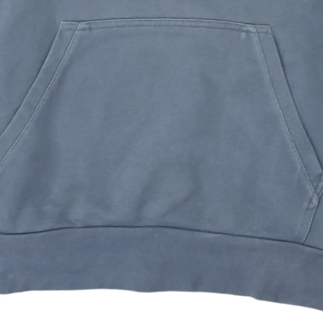 Adidas 90's Drawstring Pockets Pullover Hoodie Medium Grey sold by Vintage Club product image thumbnail 4