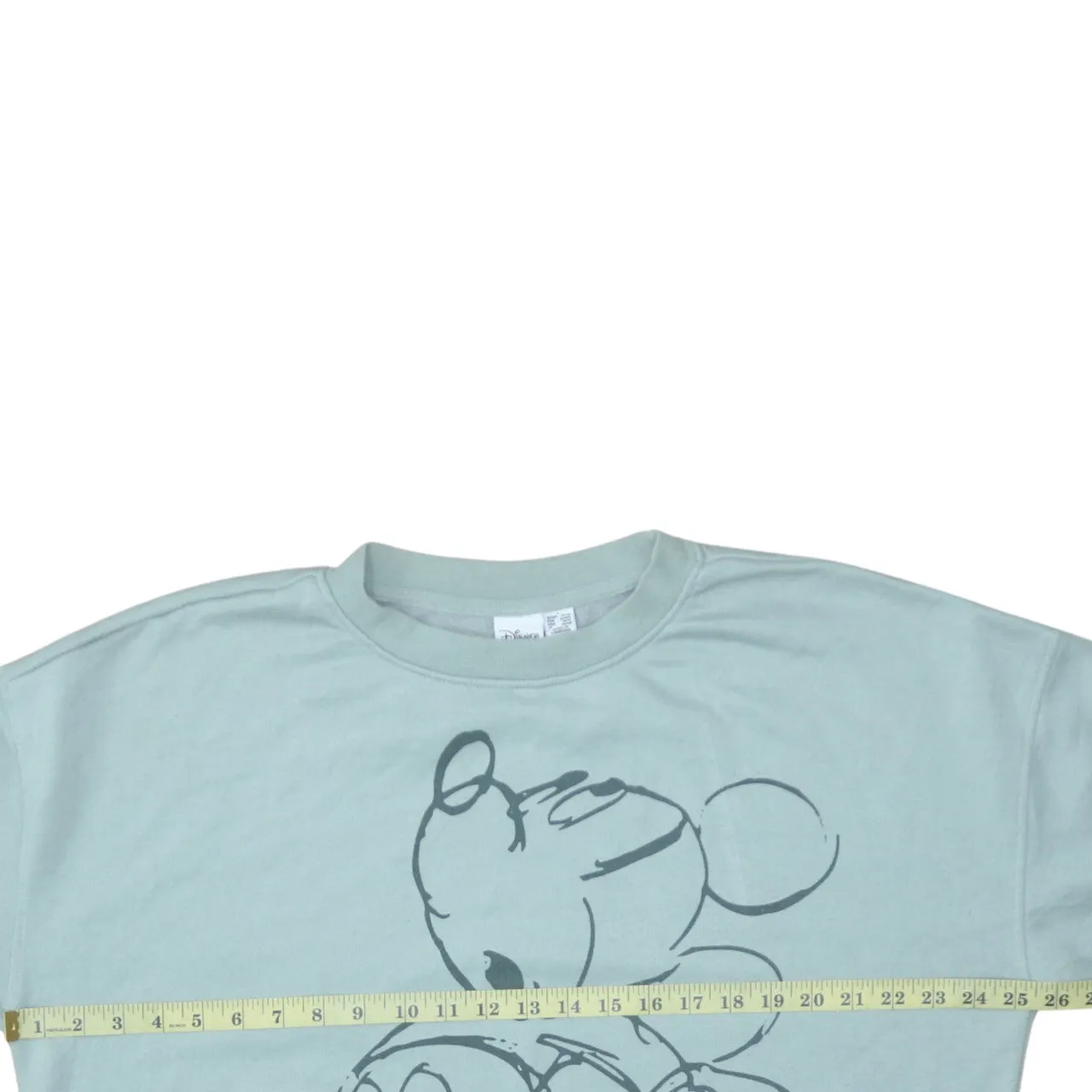 Disney 90's Mickey Mouse Crew Neck Sweatshirt Large Green sold by Vintage Club product image thumbnail 5