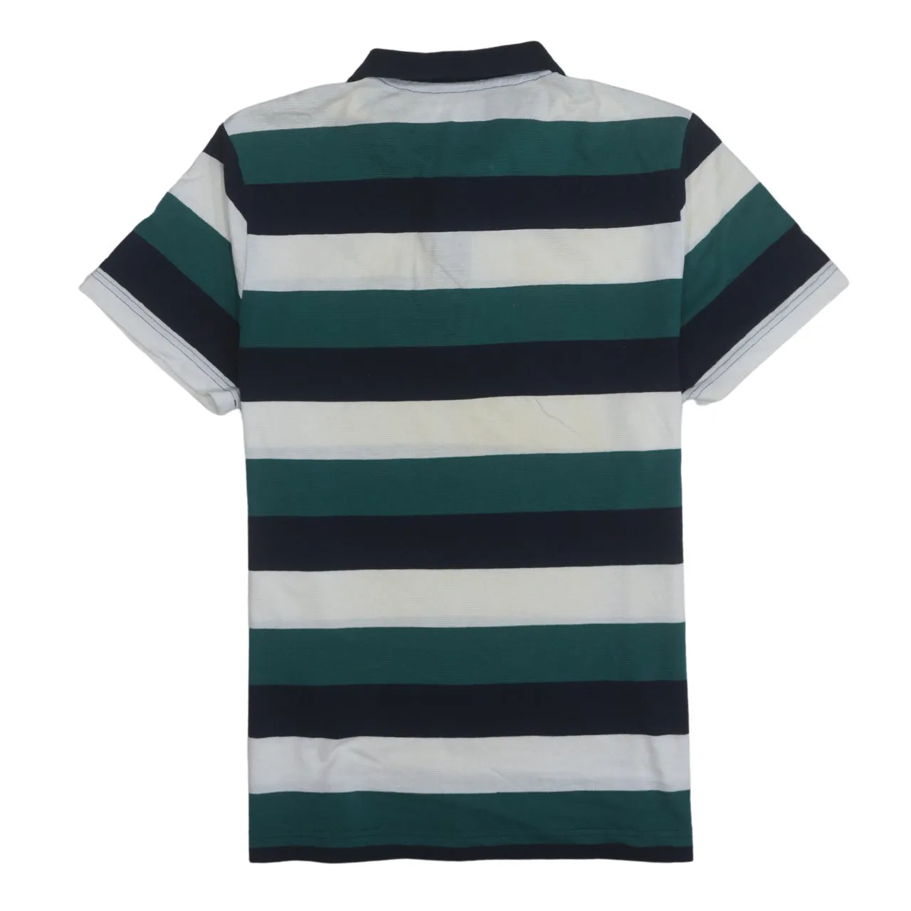 Lacoste 90's Short Sleeves Quarter Button Polo Shirt Large Black sold by Vintage Club product image thumbnail 2