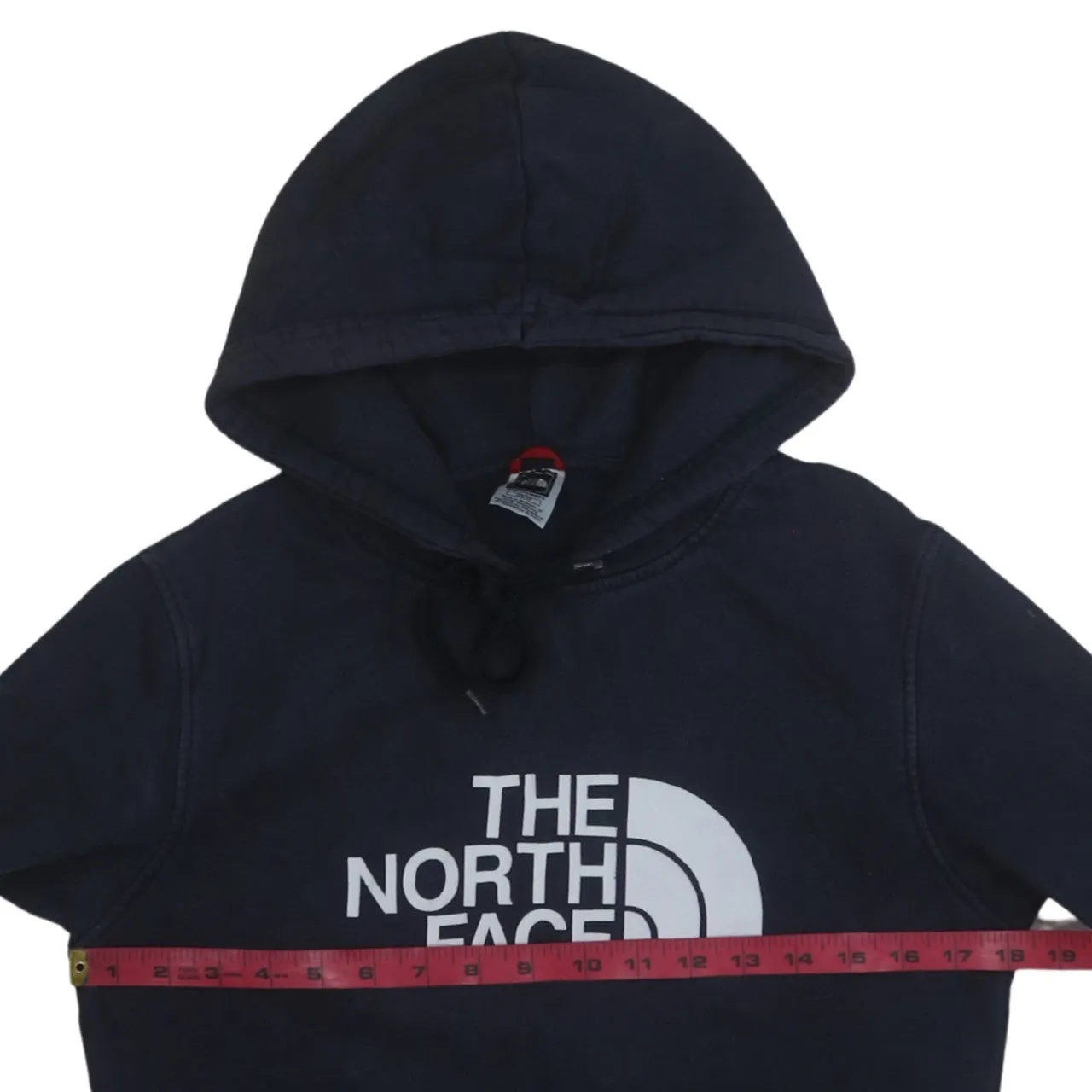 The North Face 90's Spellout Pullover Hoodie XSmall Black sold by Vintage Club product image thumbnail 5