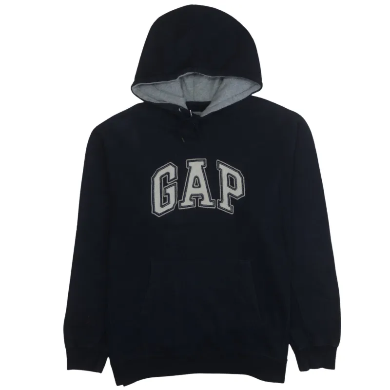 Gap 90's Spellout Pullover Hoodie XLarge Navy Blue sold by Vintage Club