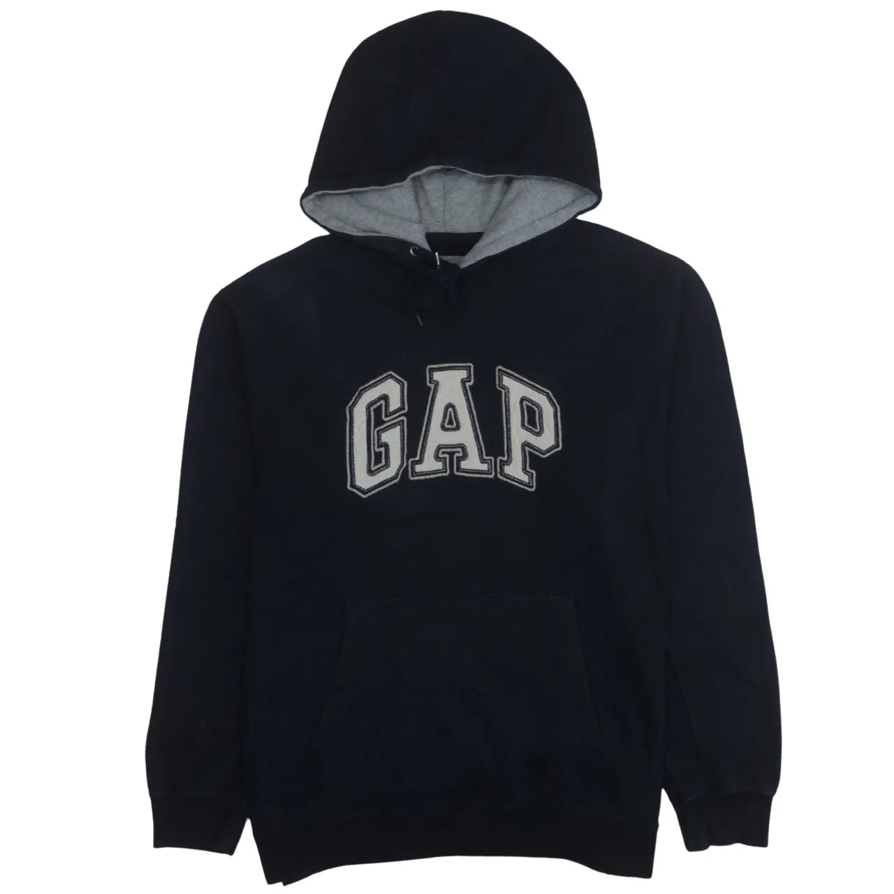 Gap 90's Spellout Pullover Hoodie XLarge Navy Blue sold by Vintage Club