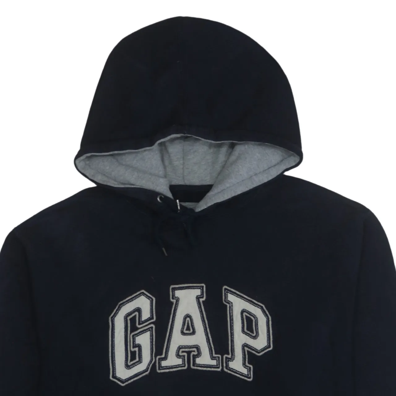 Gap 90's Spellout Pullover Hoodie XLarge Navy Blue sold by Vintage Club product image thumbnail 3