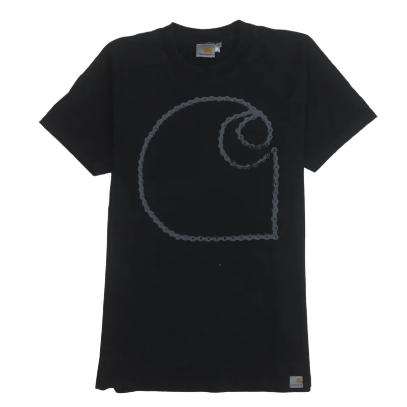 Carhartt 90's Short Sleeves Crew Neck T Shirt Small Black made by Carhartt