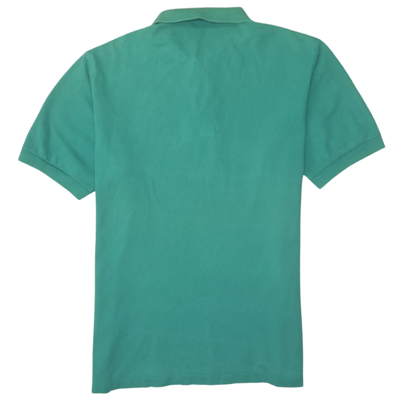 HUGO BOSS 90's Short Sleeves Quarter Button Polo Shirt XLarge Green sold by Vintage Club product image thumbnail 2