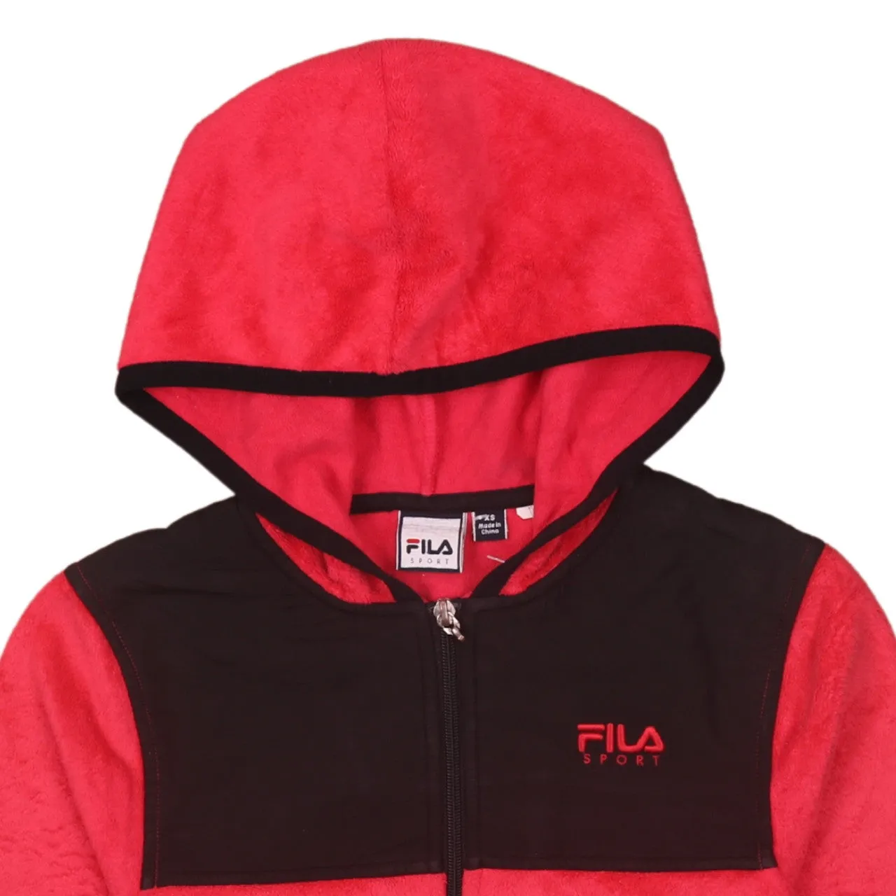 Vintage Fila 90s Pink Hiking Zip Fleece Jumper XSmall Men Outdoor sold by Vintage Club product image thumbnail 3