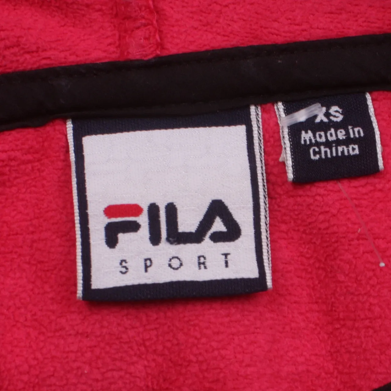 Vintage Fila 90s Pink Hiking Zip Fleece Jumper XSmall Men Outdoor sold by Vintage Club product image thumbnail 4