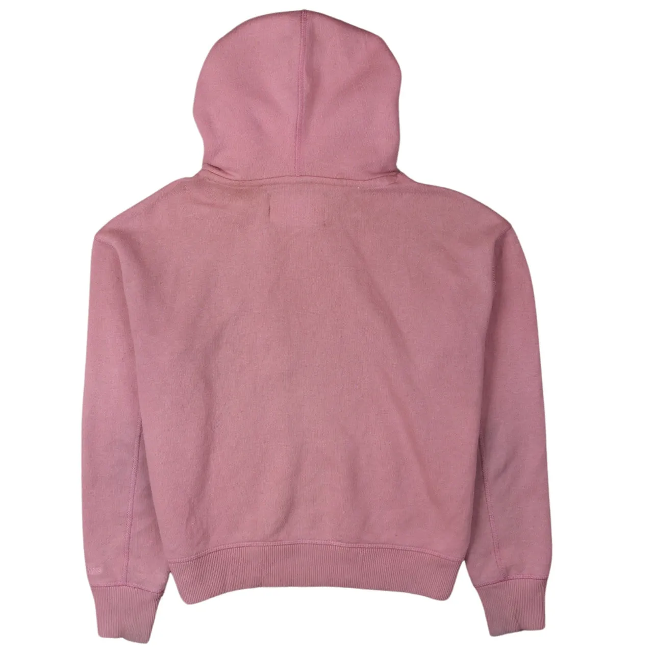 Calvin Klein Pink Hoodie Men's XSmall Embroidered CK Logo Drawstring Hood Pullover Sweatshirt sold by Vintage Club product image thumbnail 2