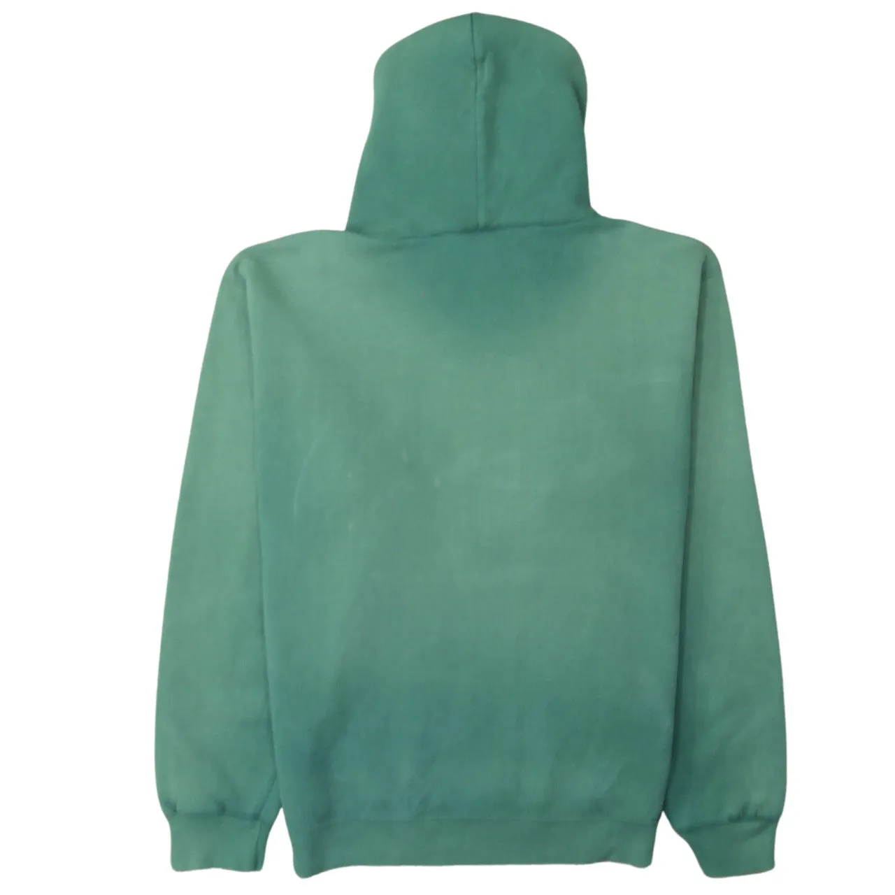 Champion 90's Drawstring Pockets Pullover Hoodie Medium Green sold by Vintage Club product image thumbnail 2