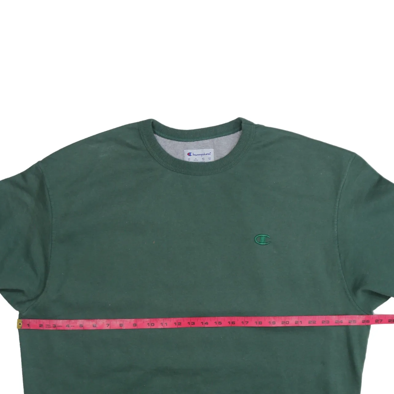 Champion 90's Lightweight Crew Neck Sweatshirt XXLarge (2XL) Green sold by Vintage Club product image thumbnail 5