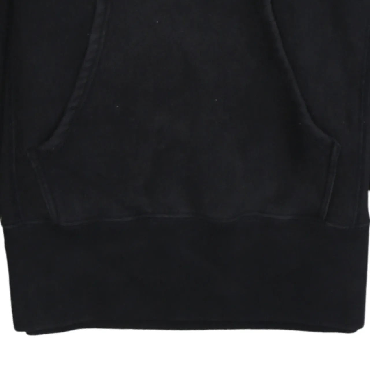 Champion Black Hoodie Women’s Small Embroidered Script Logo Front Pocket Fleece Pullover sold by Vintage Club product image thumbnail 4