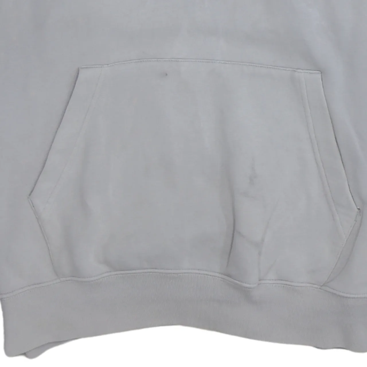 Nike 90's Center Middle Swoosh Pullover Hoodie Small Grey sold by Vintage Club product image thumbnail 4