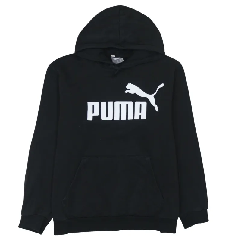 Puma 90's Spellout Pullover Hoodie XLarge Black sold by Vintage Club