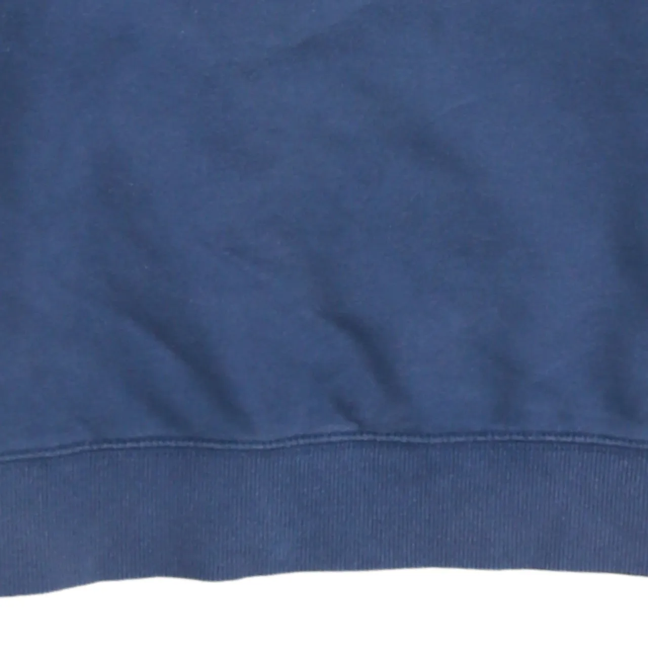 The North Face Blue Sweatshirt Men's Small Yellow Box Printed Logo Crewneck Pullover sold by Vintage Club product image thumbnail 4