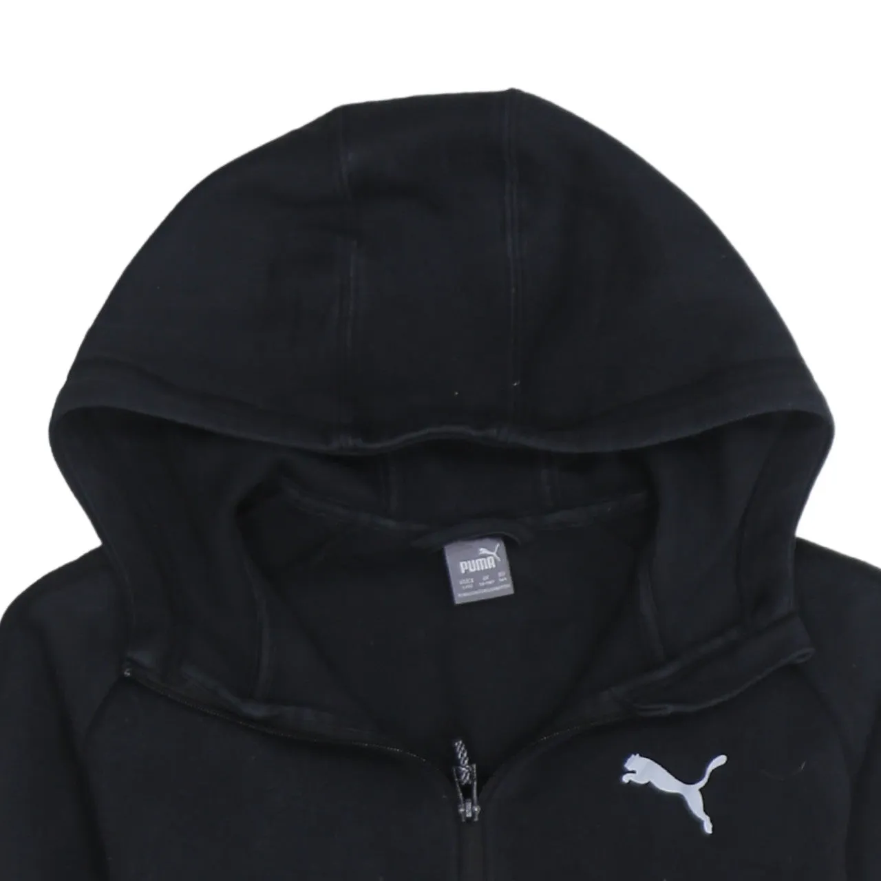 Puma 90's Sportswear Full Zip Up Hoodie Large Black sold by Vintage Club product image thumbnail 3