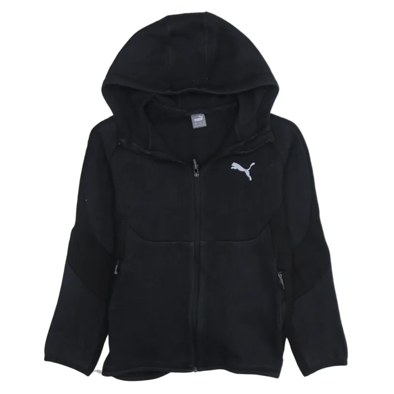 Puma 90's Sportswear Full Zip Up Hoodie Large Black sold by Vintage Club