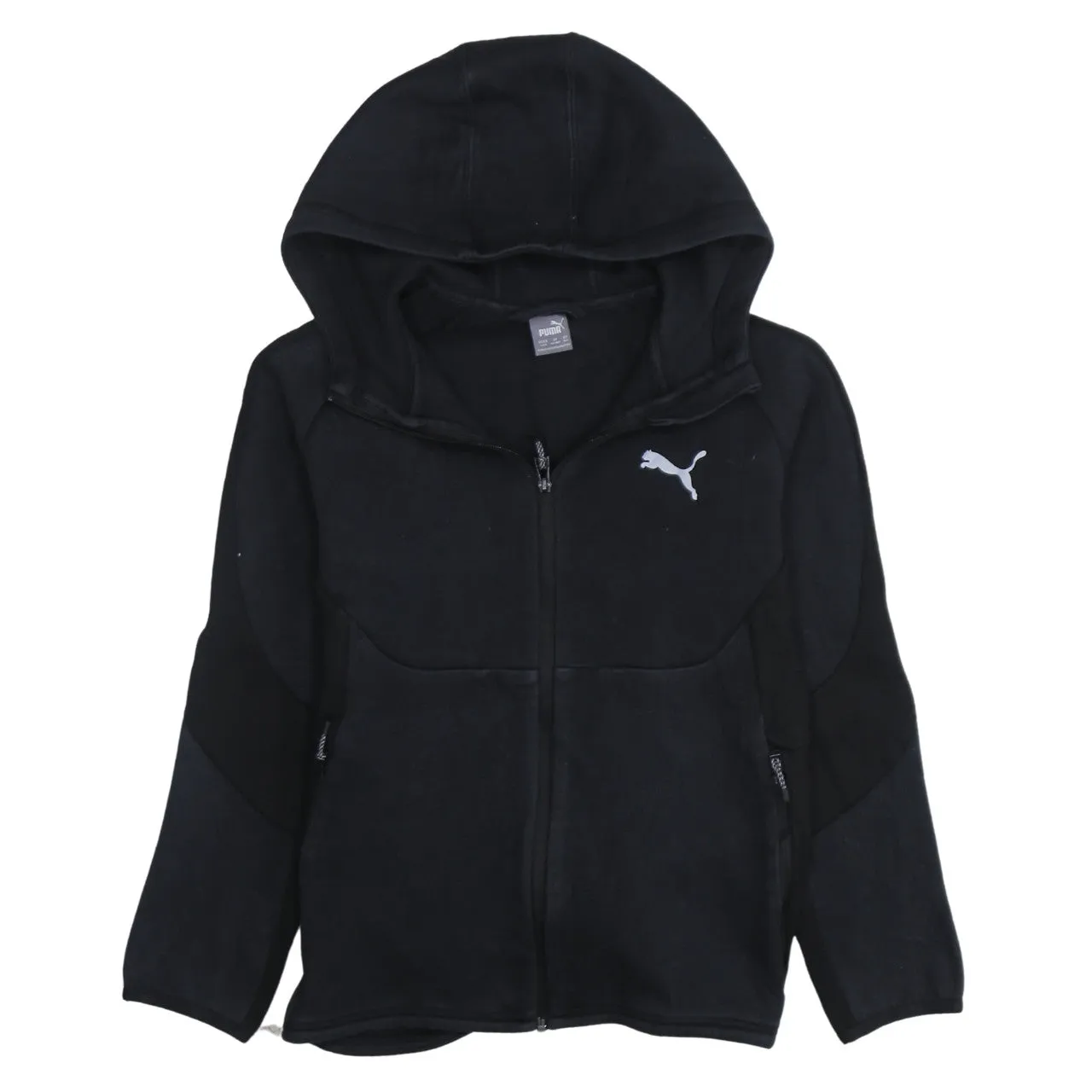 Puma 90's Sportswear Full Zip Up Hoodie Large Black sold by Vintage Club