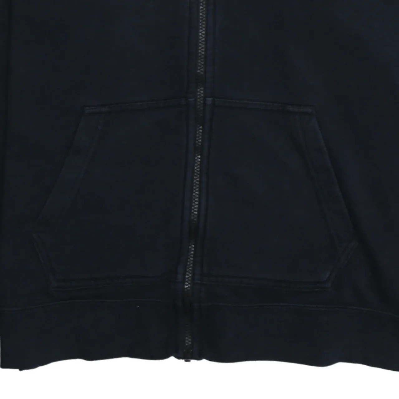 Nike 90's Swoosh Full Zip Up Hoodie Small Black sold by Vintage Club product image thumbnail 4