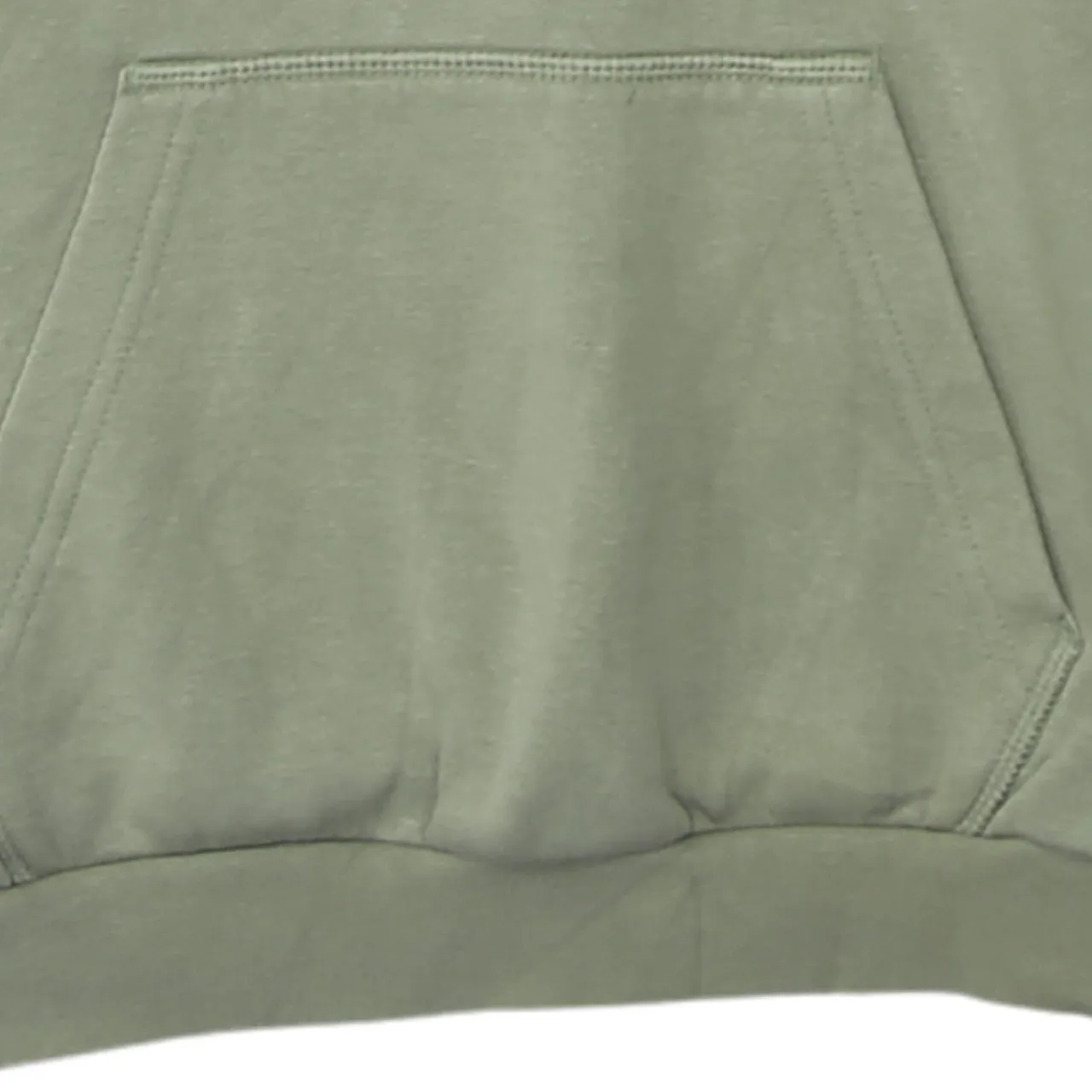 Adidas 90's Drawstring Pockets Pullover Hoodie Medium Green sold by Vintage Club product image thumbnail 4