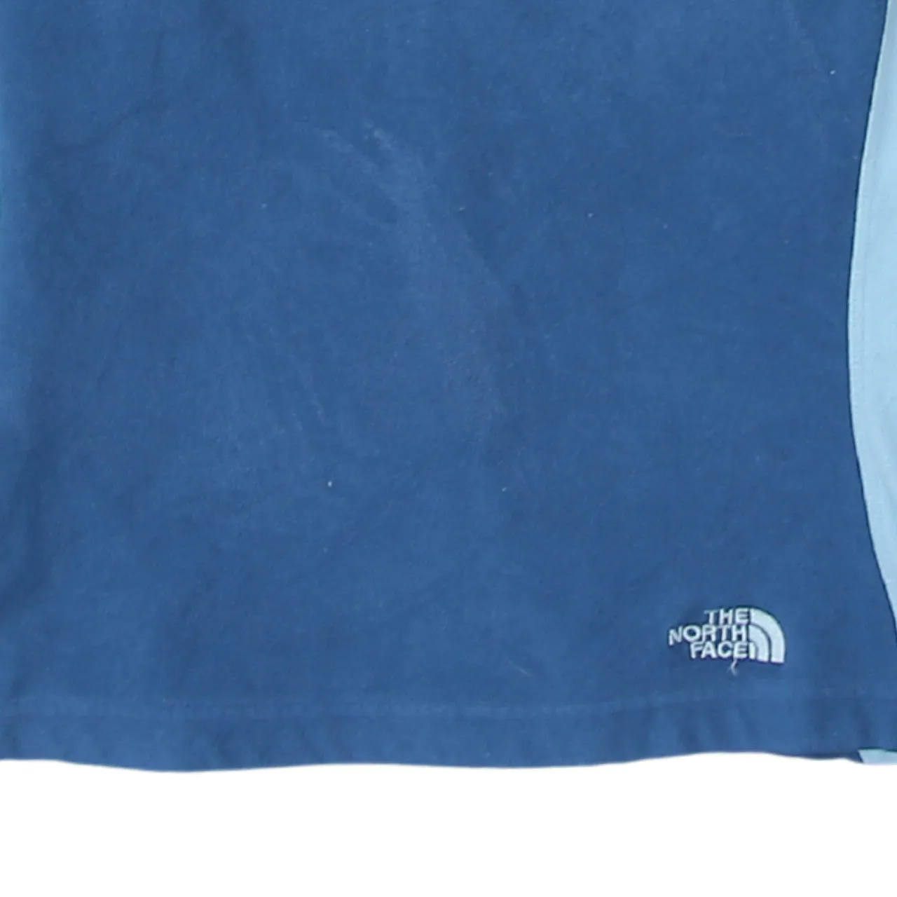 The North Face Blue Fleece Jumper Women’s Large Quarter Zip Embroidered Logo Pullover Top sold by Vintage Club product image thumbnail 4