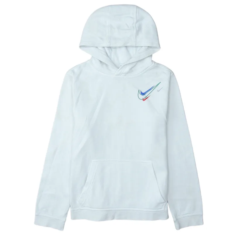 Nike 90's Swoosh Pullover Hoodie XLarge White sold by Vintage Club