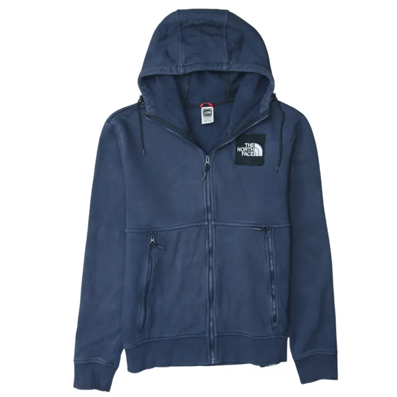 The North Face 90's Sportswear Full Zip Up Hoodie Large Navy Blue sold by Vintage Club