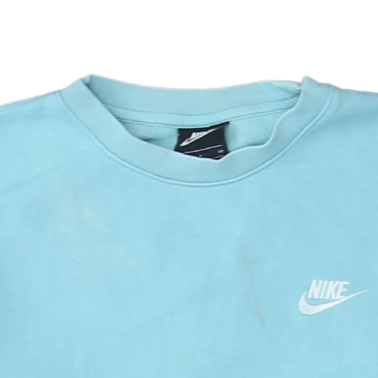 Nike 90's Swoosh Crew Neck Sweatshirt Small Blue sold by Vintage Club product image thumbnail 3