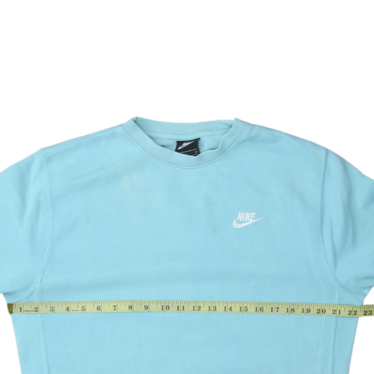 Nike 90's Swoosh Crew Neck Sweatshirt Small Blue sold by Vintage Club product image thumbnail 5