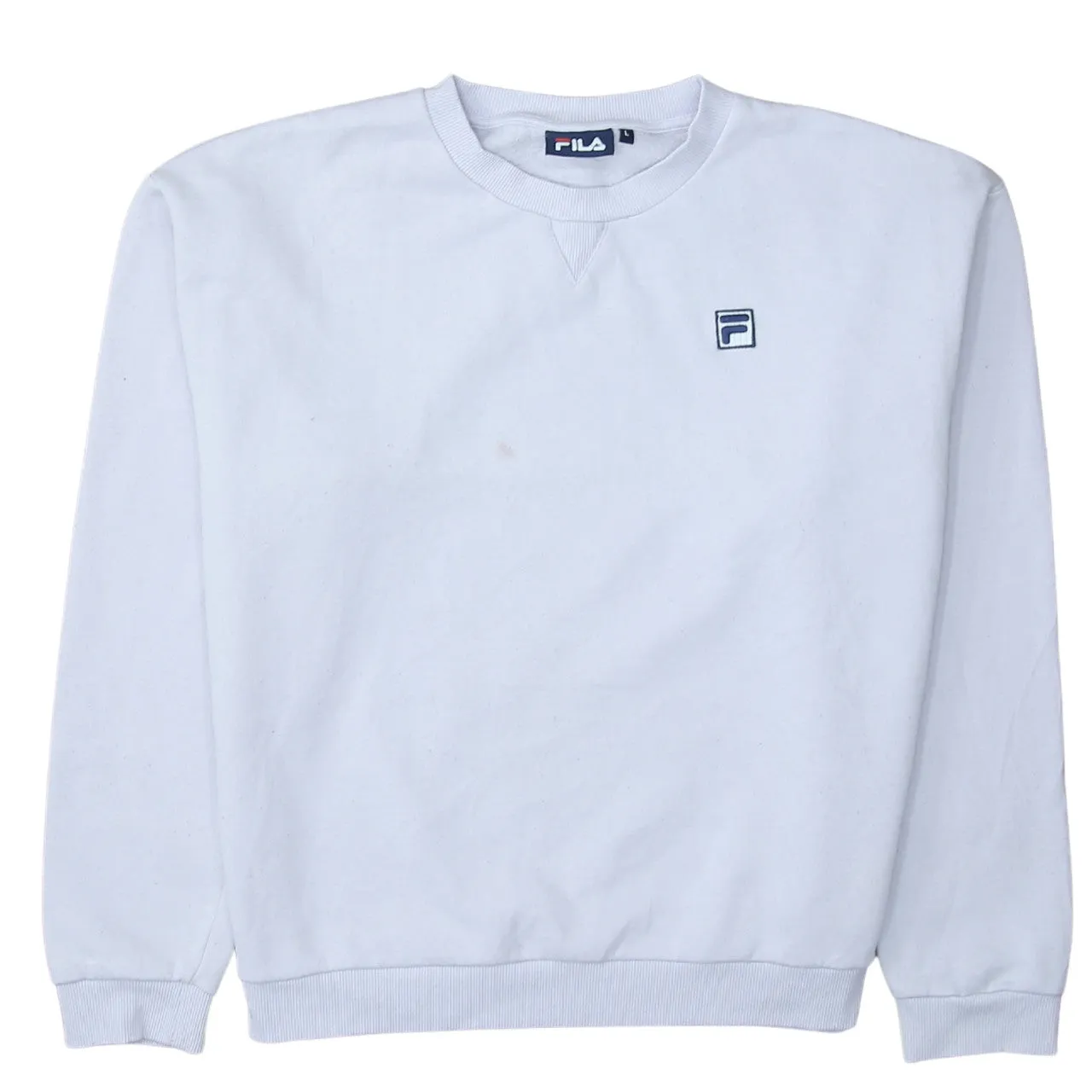Fila 90's Lightweight Crew Neck Sweatshirt Medium Pink sold by Vintage Club