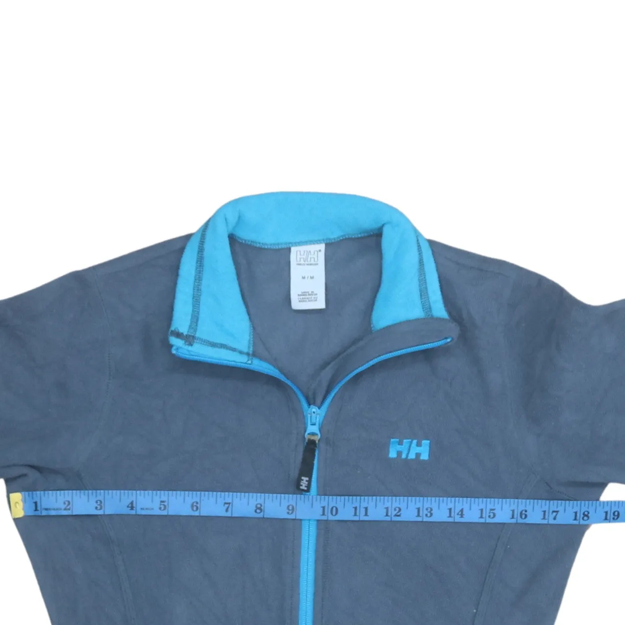 Helly Hansen 90's Hiking Warm Full Zip Up Fleece Jumper Medium Grey sold by Vintage Club product image thumbnail 5