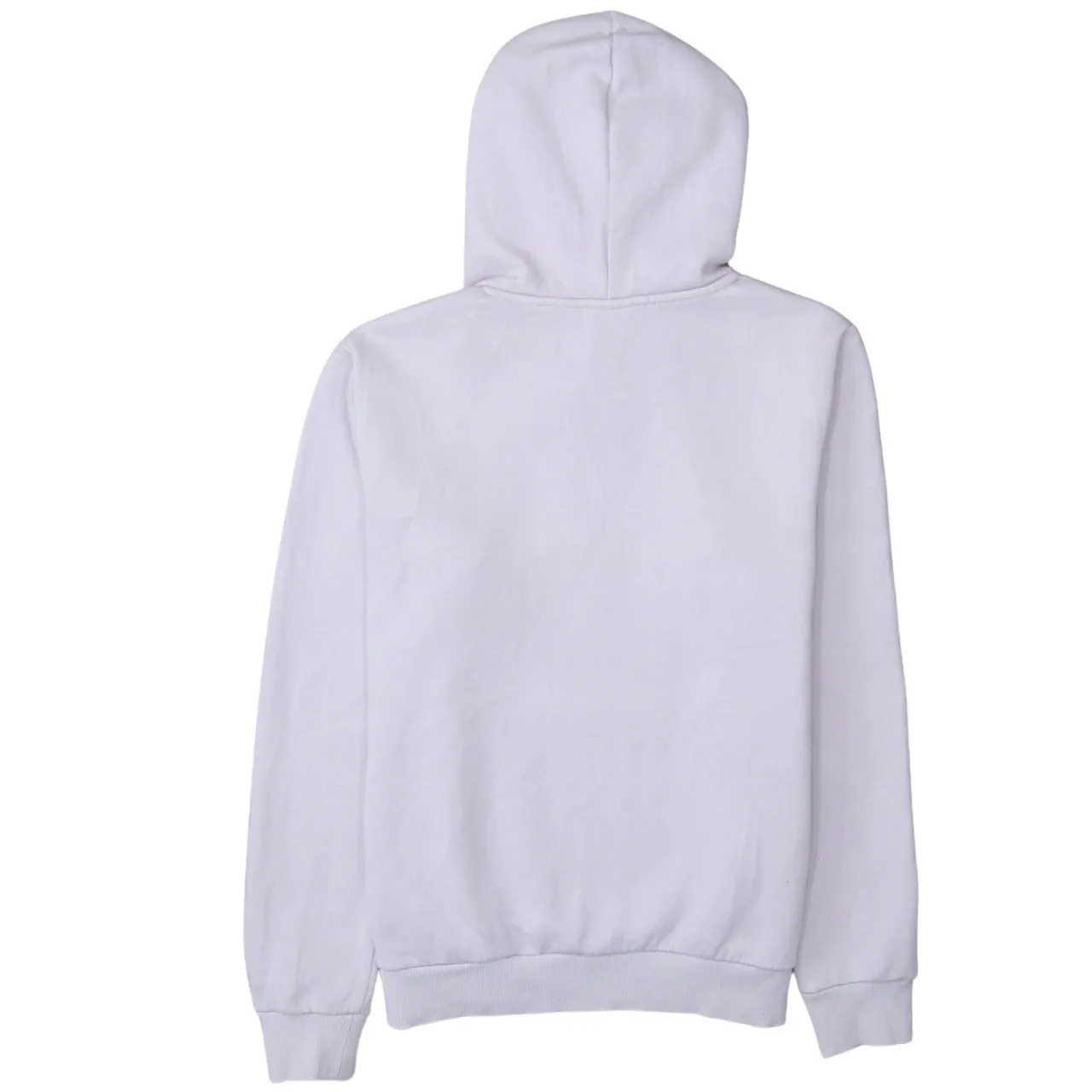 Puma Lilac Pink Hoodie Women’s Large Printed Logo Front Pocket Pullover Sweatshirt sold by Vintage Club product image thumbnail 2