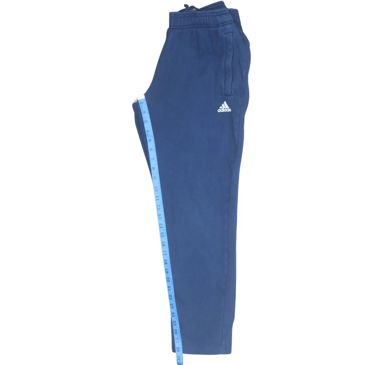 Adidas 90's Elasticated Waistband Drawstrings Casual Trousers / Pants 28 Navy Blue sold by Vintage Club product image thumbnail 5