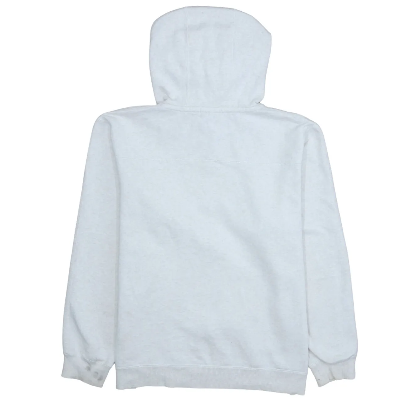 Adidas 90's Drawstring Pockets Full Zip Up Hoodie XLarge White sold by Vintage Club product image thumbnail 2