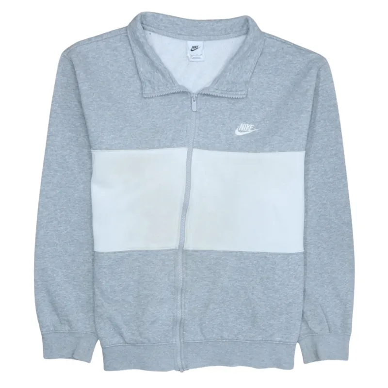 Nike 90's Swoosh Full Zip Up Sweatshirt XXLarge (2XL) Grey sold by Vintage Club