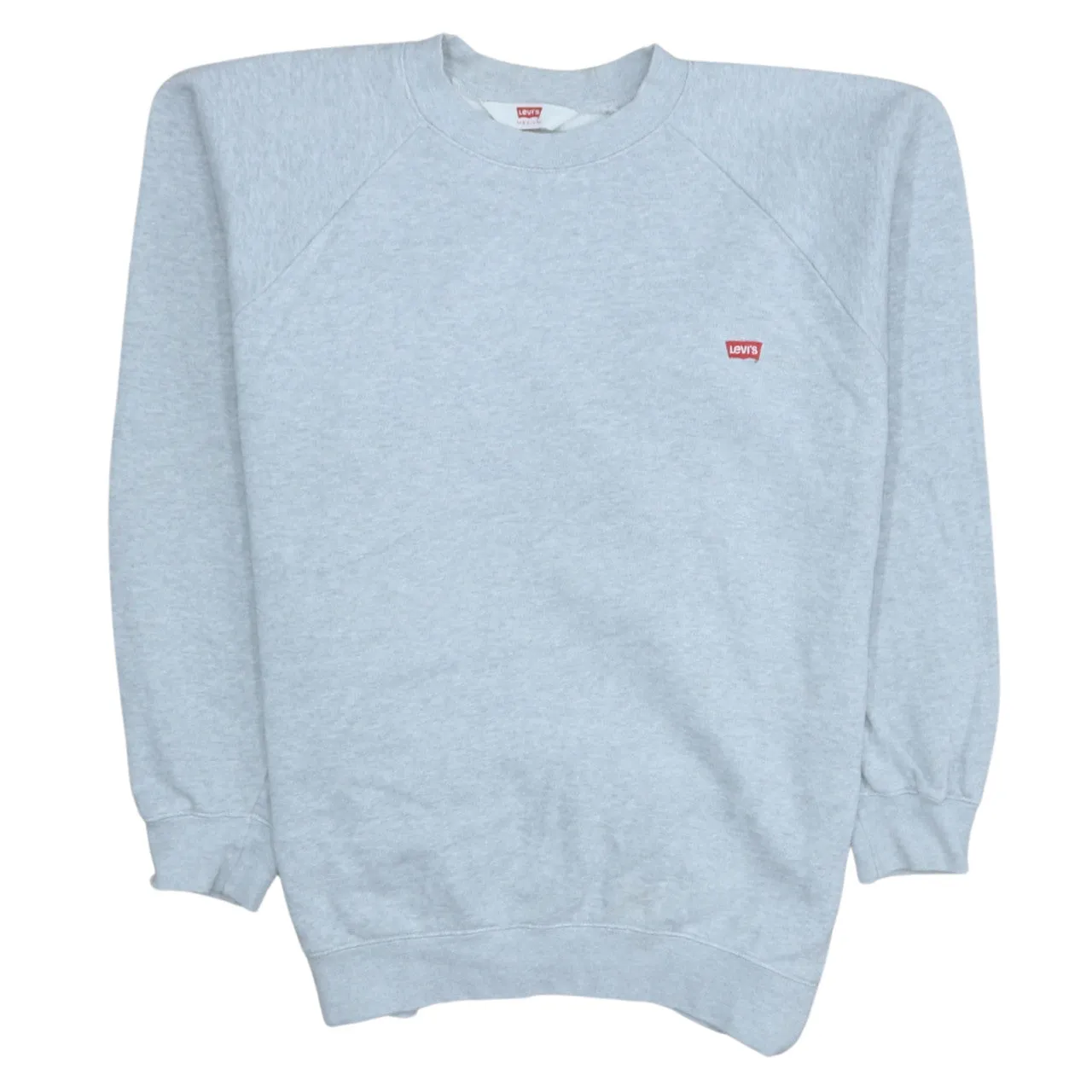 Levi's 90's Lightweight Crew Neck Sweatshirt Medium Grey sold by Vintage Club