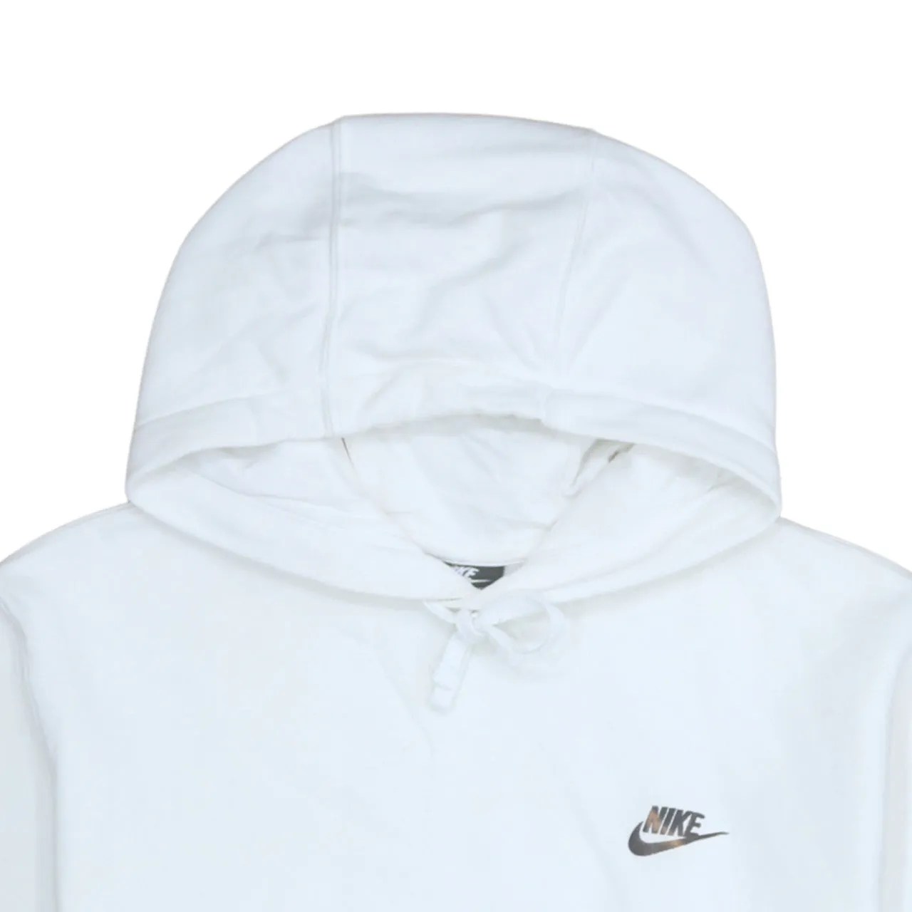 Nike 90's Swoosh Pullover Hoodie Large White sold by Vintage Club product image thumbnail 3