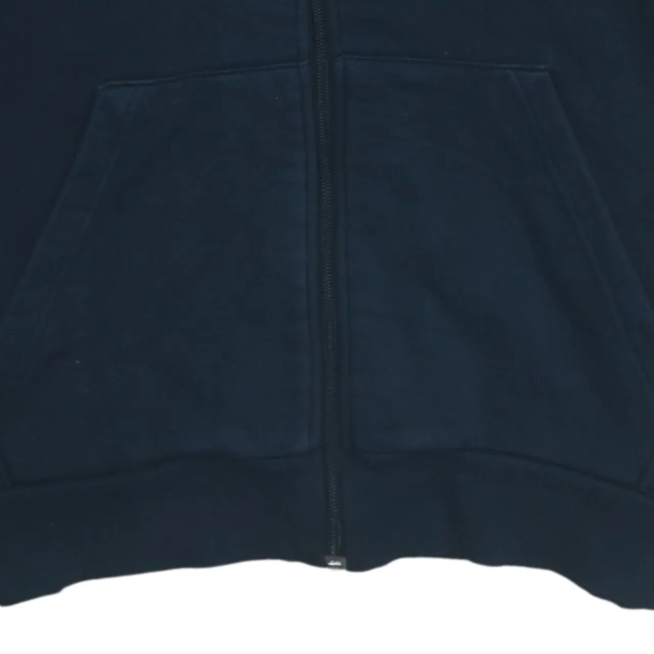 Adidas 90's Striped Sleeve Full Zip Up Hoodie Medium Black sold by Vintage Club product image thumbnail 4