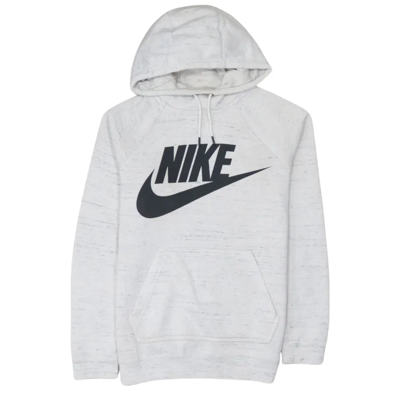 Nike 90's Center Middle Swoosh Pullover Hoodie XSmall Grey sold by Vintage Club