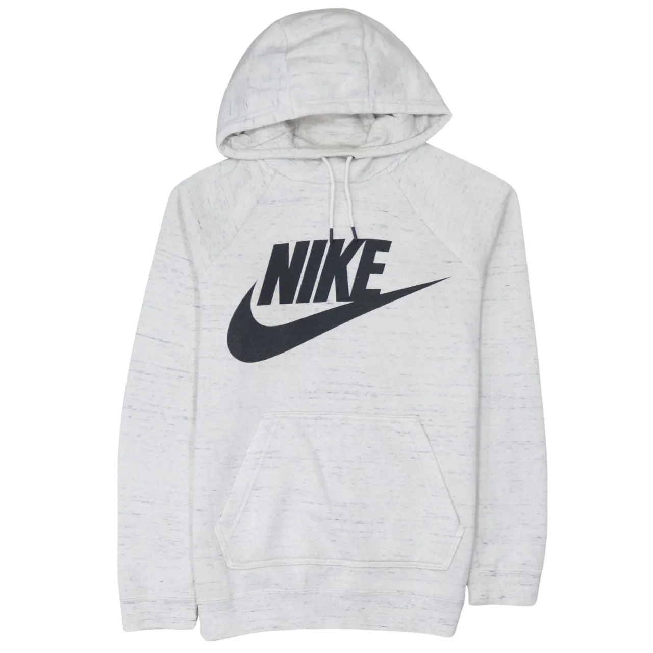 Nike 90's Center Middle Swoosh Pullover Hoodie XSmall Grey sold by Vintage Club