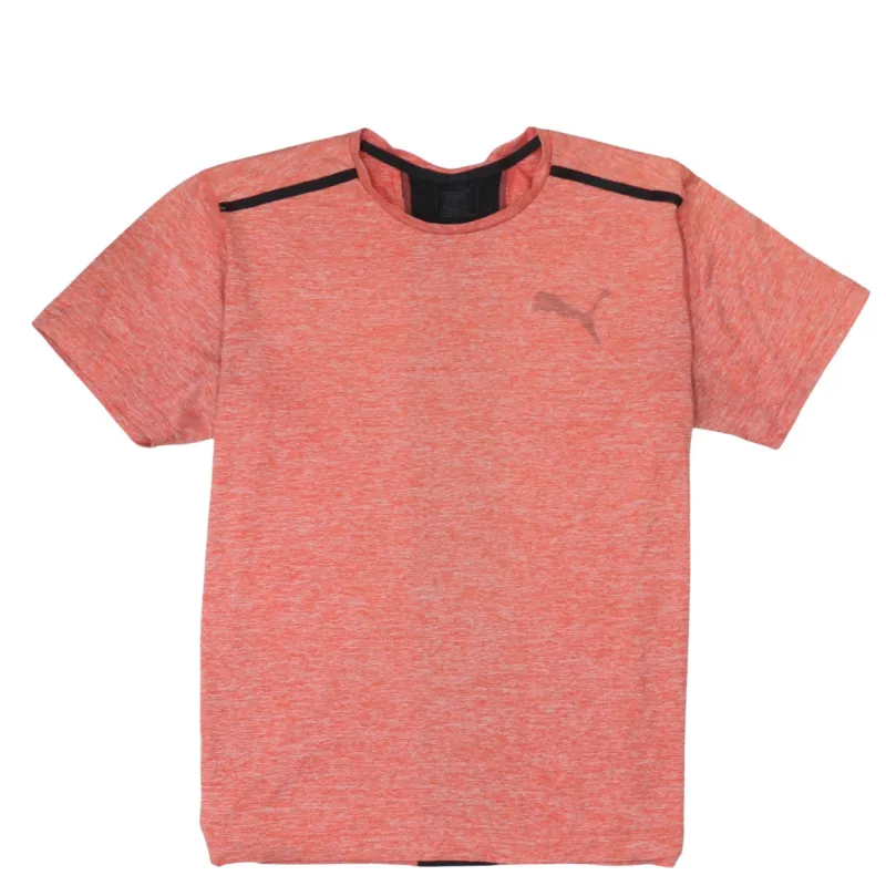 Puma 90's Short Sleeves Crew Neck T Shirt Medium Red made by Puma