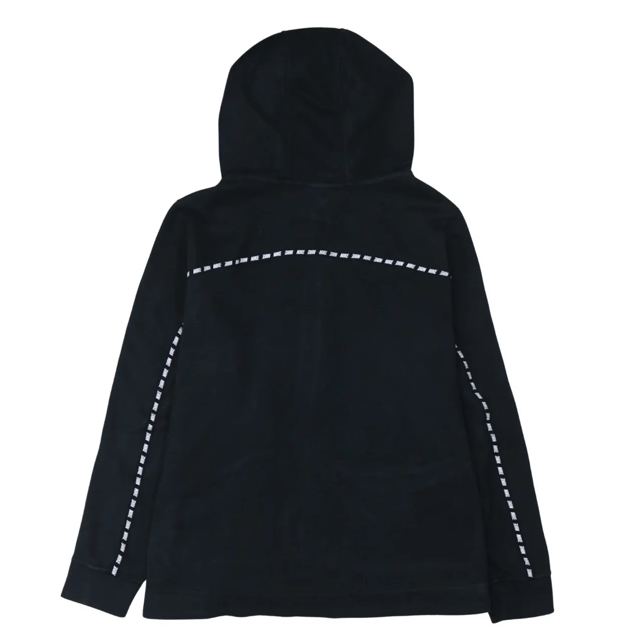 Nike 90's Swoosh Full Zip Up Hoodie XXLarge (2XL) Black sold by Vintage Club product image thumbnail 2