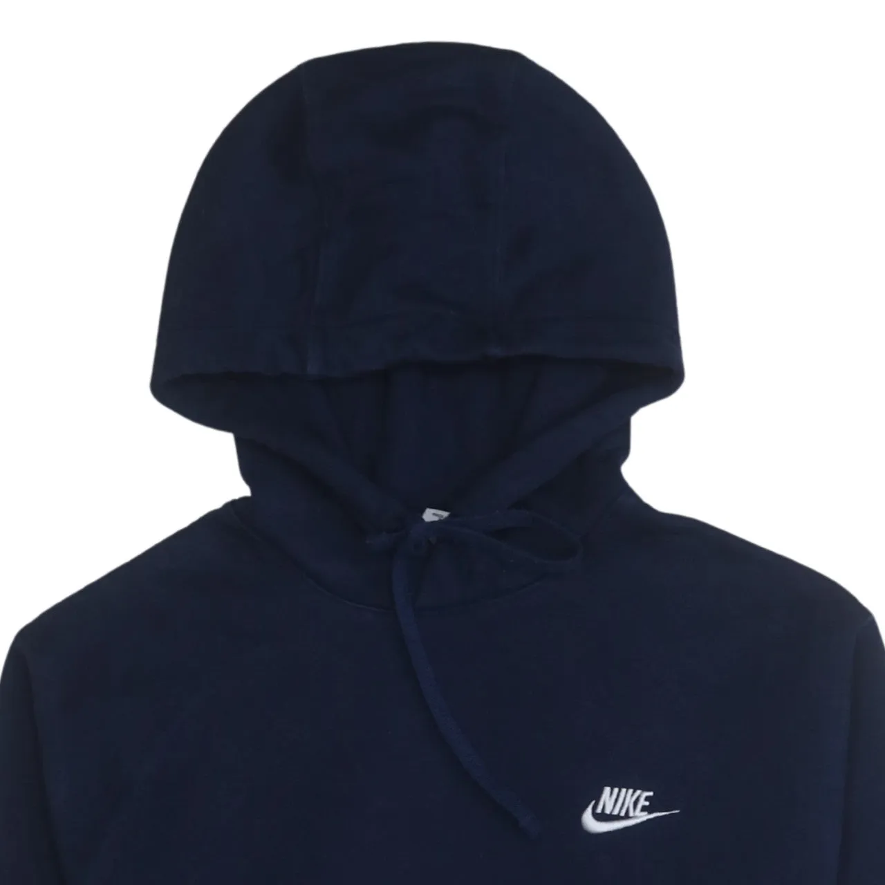 Nike 90's Swoosh Pullover Hoodie Medium Navy Blue sold by Vintage Club product image thumbnail 3
