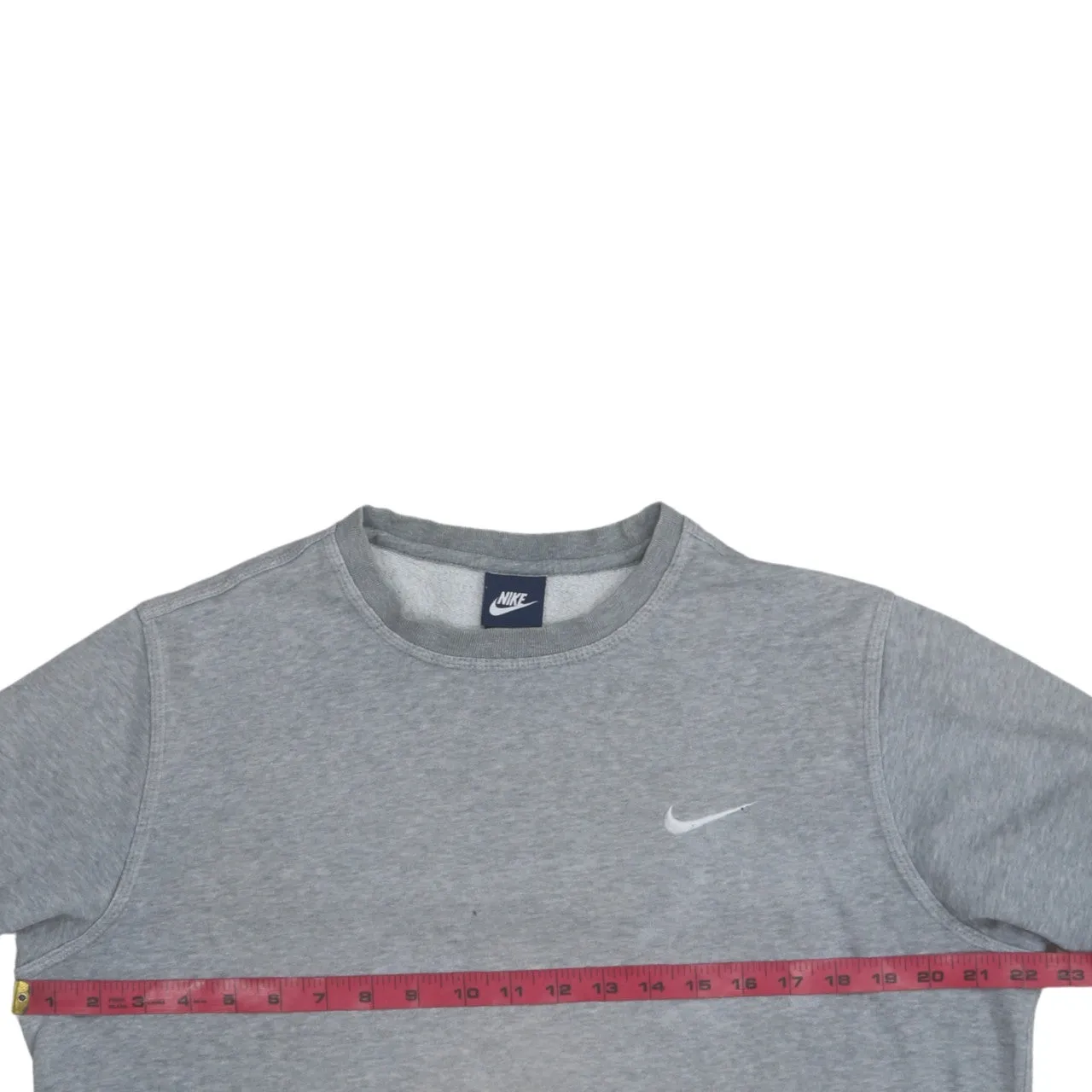 Nike 90's Swoosh Crew Neck Sweatshirt Large Grey sold by Vintage Club product image thumbnail 5