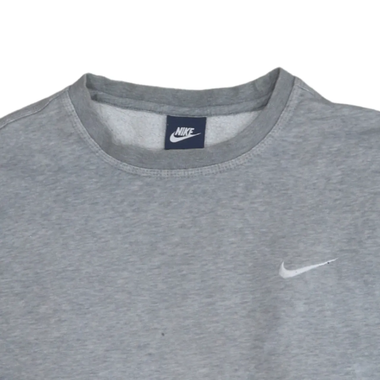 Nike 90's Swoosh Crew Neck Sweatshirt Large Grey sold by Vintage Club product image thumbnail 3
