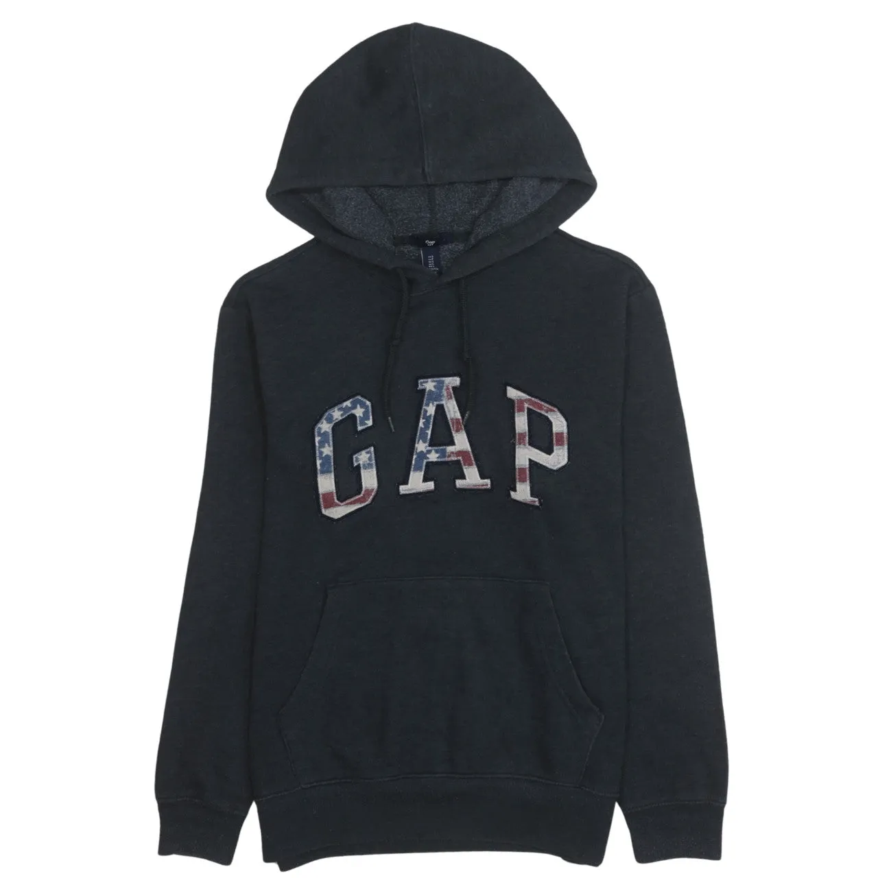 Gap 90's Spellout Pullover Hoodie Small Grey sold by Vintage Club