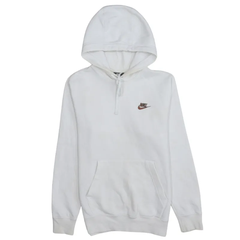 Nike 90's Swoosh Pullover Hoodie XSmall White sold by Vintage Club