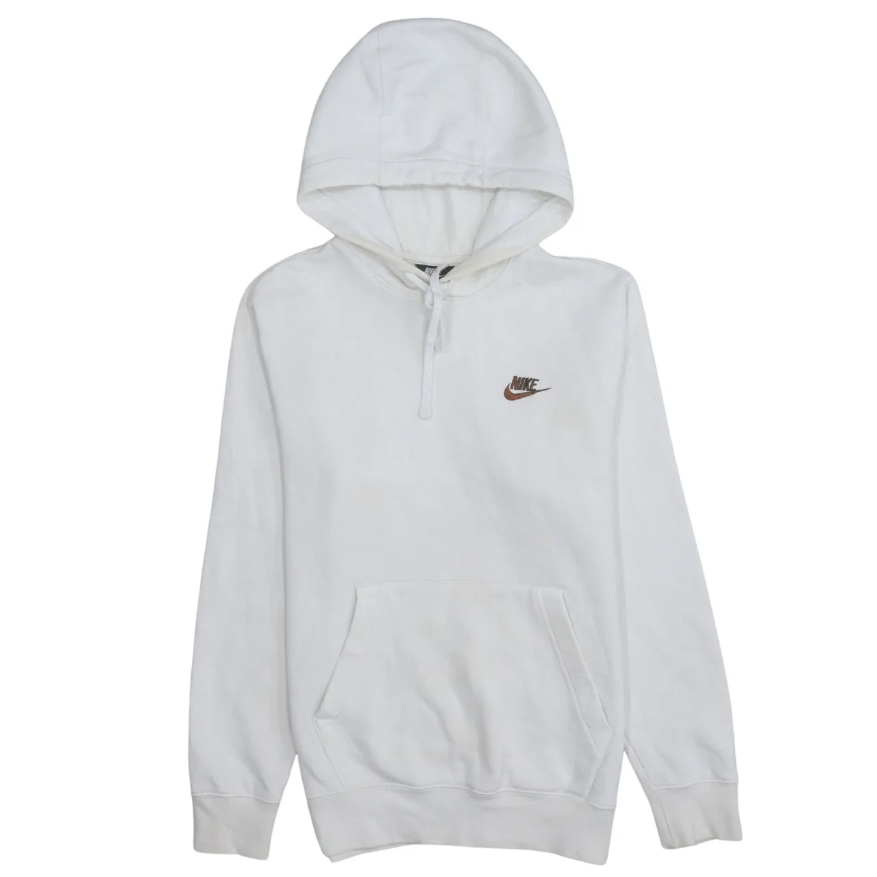 Nike 90's Swoosh Pullover Hoodie XSmall White sold by Vintage Club